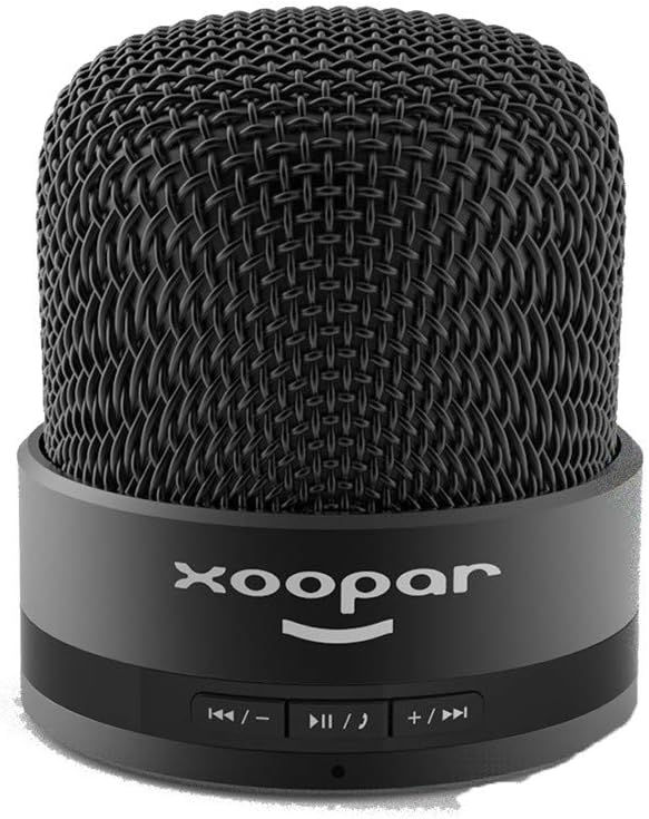 Xoopar - Idol + Black – kabelloser Bluetooth-Lautsprecher – schwarzer Lautsprecher – Lautsprecher sc
