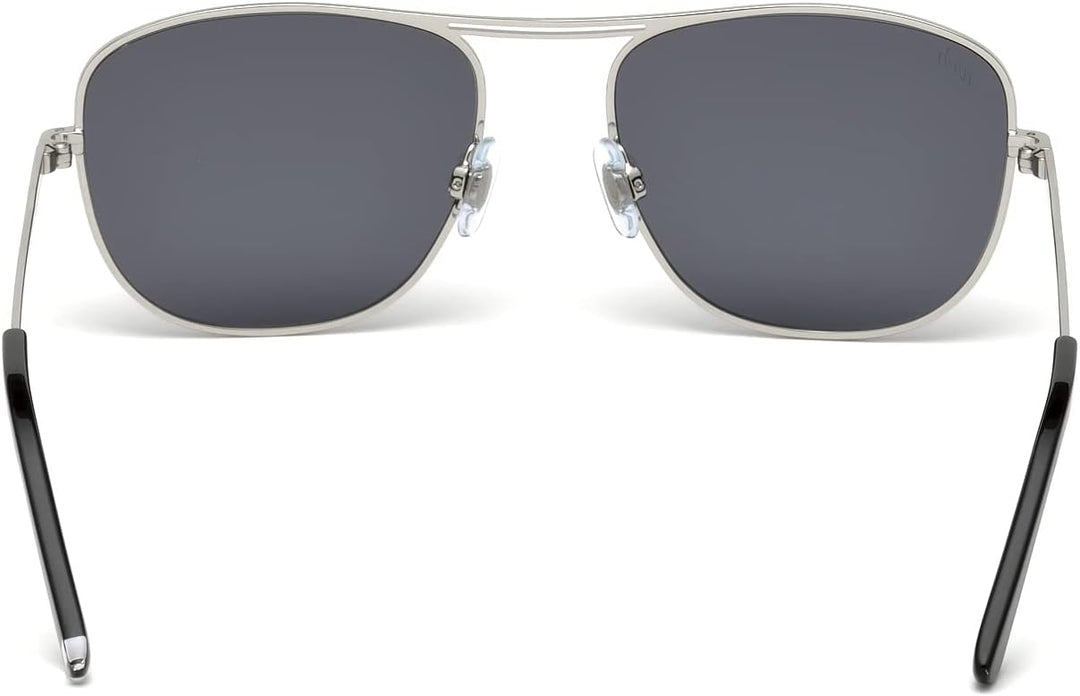 WEB Unisex-Erwachsene WE0199 16E 55 Brillengestelle, Silber (Palladio LucMarrone), 55.0