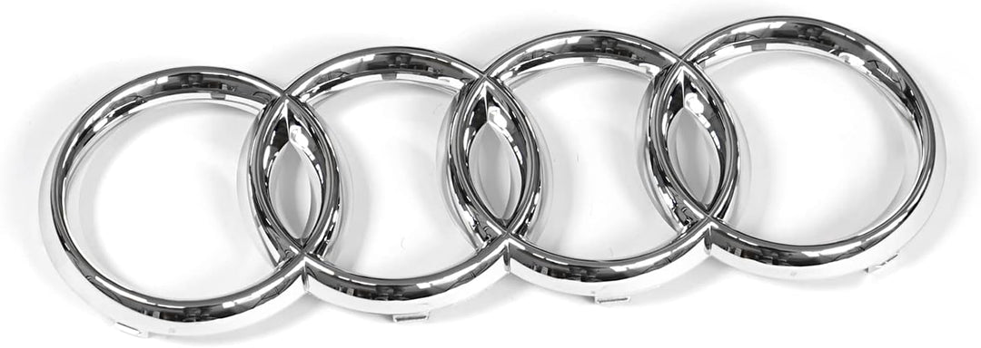 Audi 8D0853605 Ringe Kühlergrill Emblem Logo, Chrom