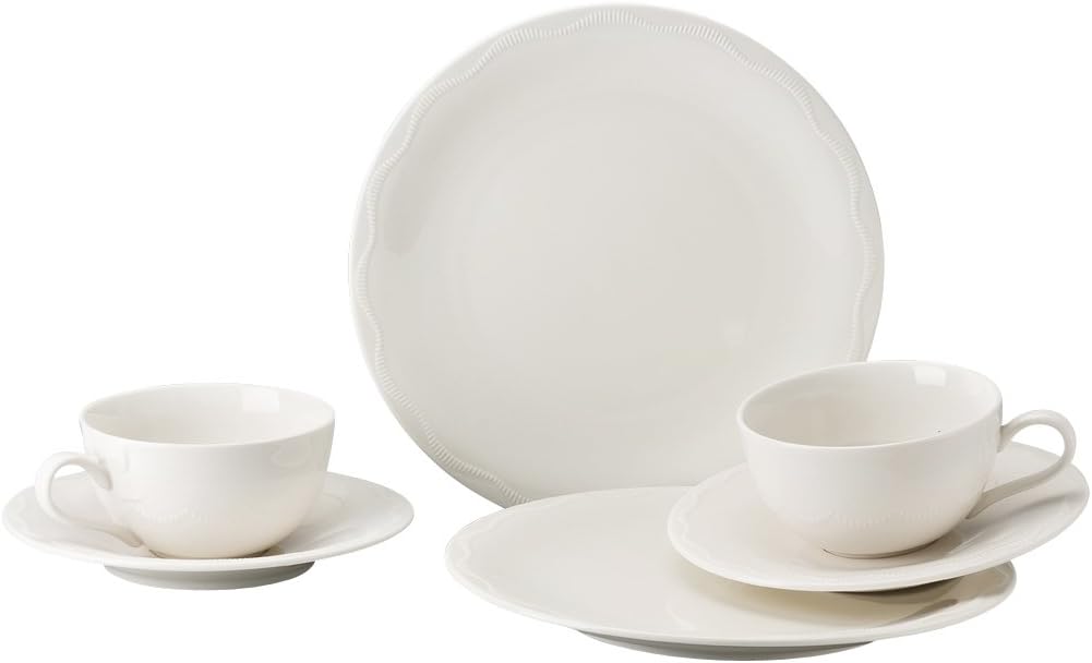 Hutschenreuther Winterromantik Weiss Set 6-teilig