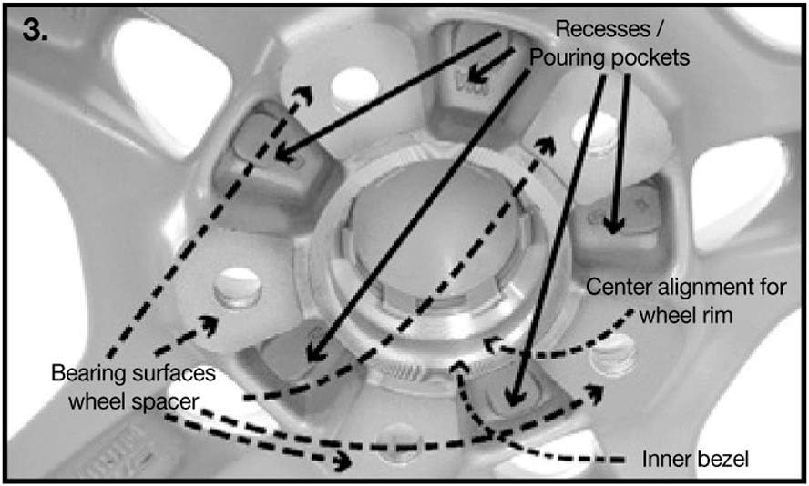 Spurverbreiterung Trak+Wheel Spacers von H&R 40 mm (B40356331) Distanzscheibe Räder