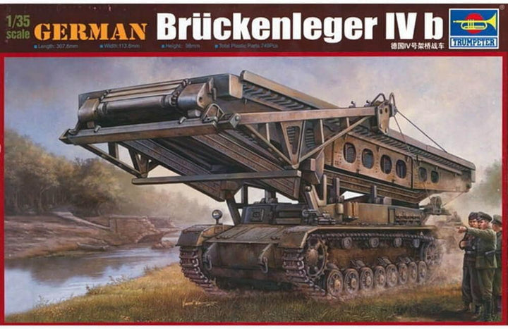Trumpeter 00390 Modellbausatz German  Brückenleger IV b, Mittel