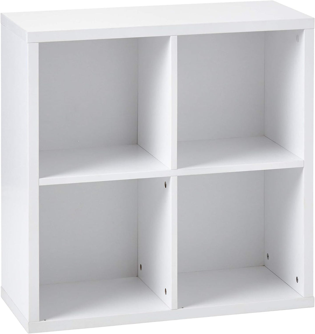 Vertbaudet Kinder Regalelement mit 4 Fächern weiss ONE Size ONE SIZE Weiss, ONE SIZE Weiss
