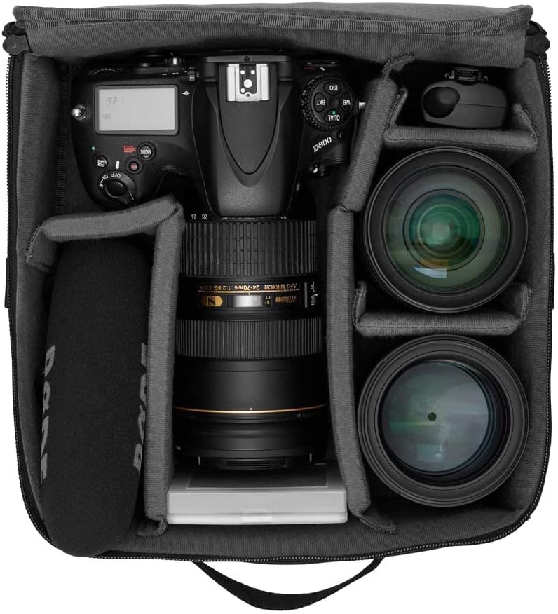 Douchebags Unisex Erwachsene The Ramverk M Camera Insert huelle, Schwarz, S