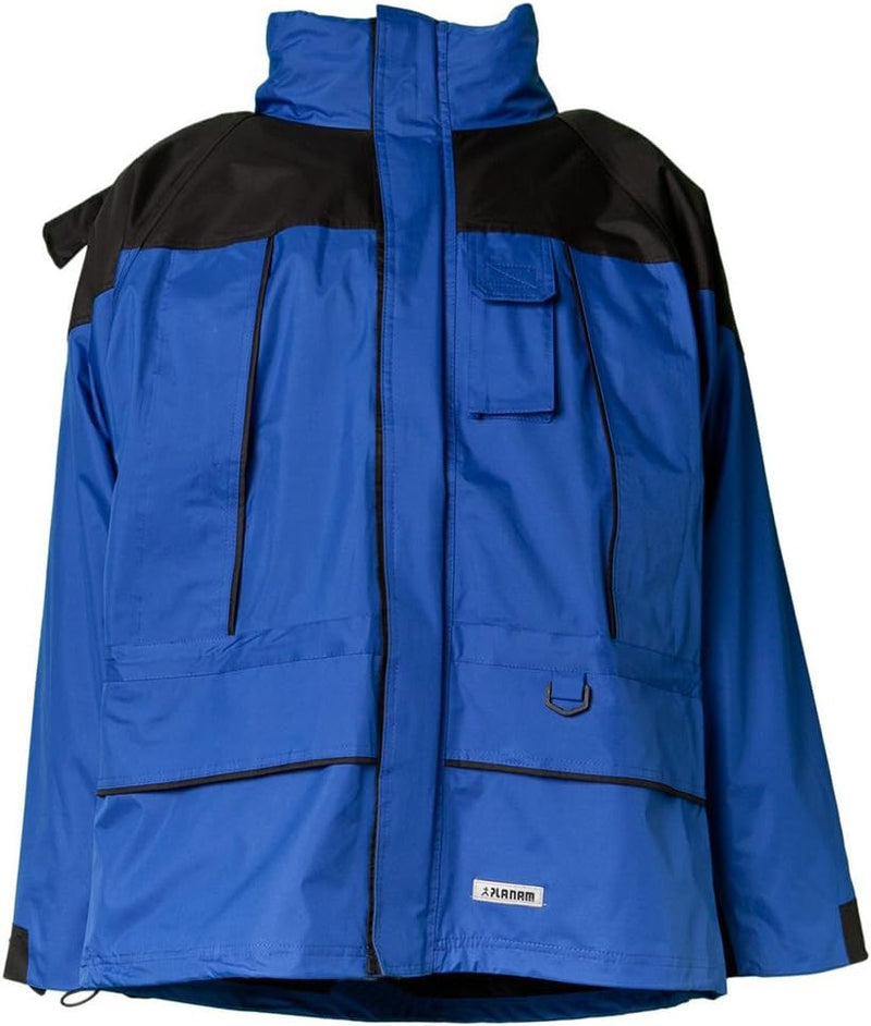 Planam 3130 Wetterjacke, blau/schwarz, S Blau/Schwarz S, Blau/Schwarz S