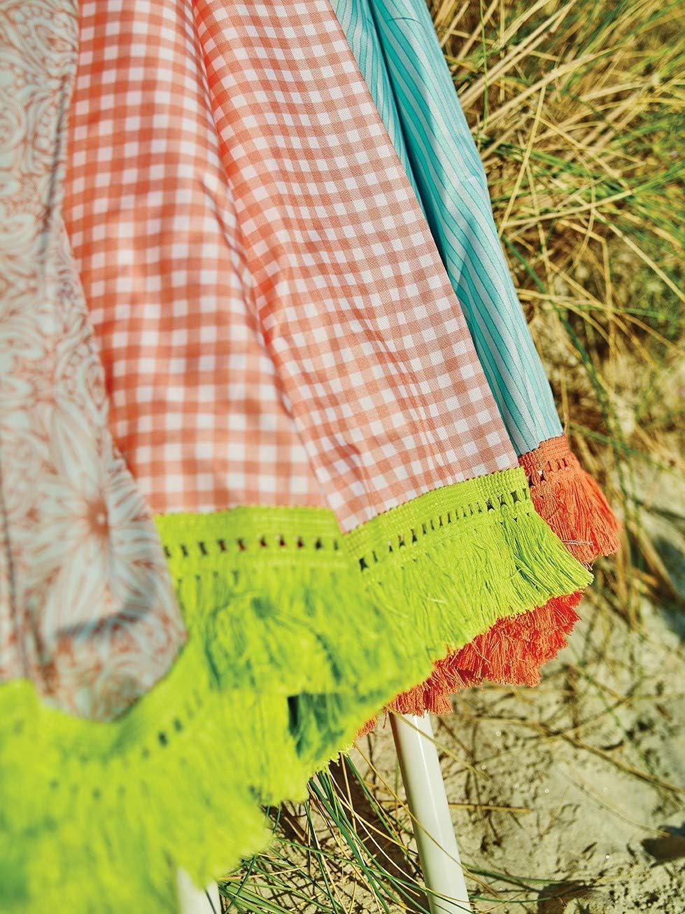 EZPELETA Sonnenschirm Bora Bora für Strand, Terrasse und den Garten, faltbar und tragbar, Sonnenschu