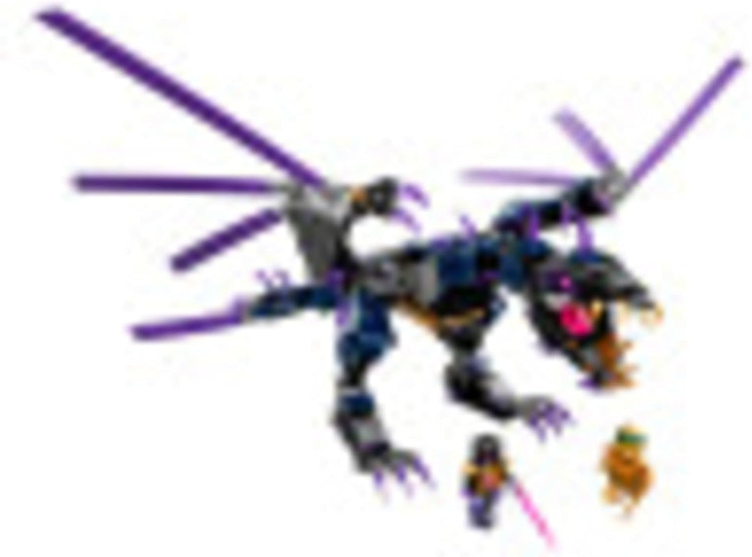 LEGO NINJAGO Legacy Overlord Dragon 71742 Ninja Playset Building Kit Featuring Posable Dragon Toy, N