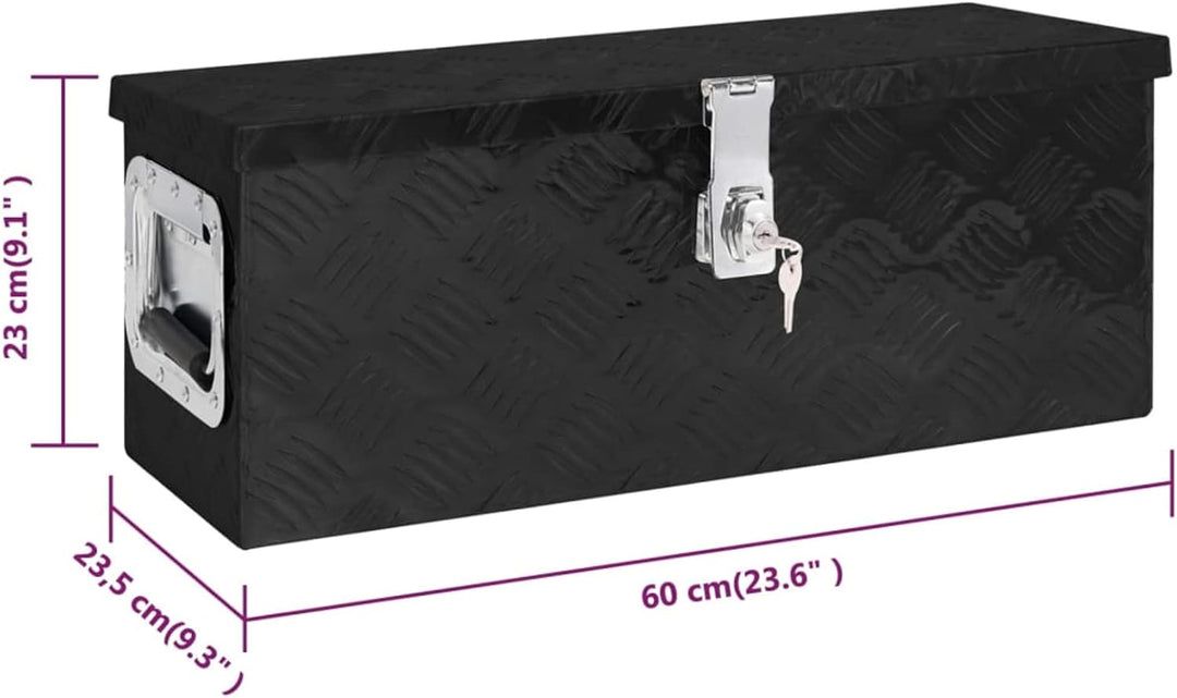 Tidyard Allzweck-Aufbewahrungsbox Box Aufbewahrungskoffer Alukiste Kiste Alubox Transportbox Transpo