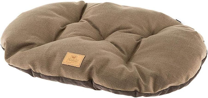 Ferplast Hundebett Hundekissen Katzenkissen Hundesofa für kleine Hunde, Katzenbett, 78 x 50 x 15 cm