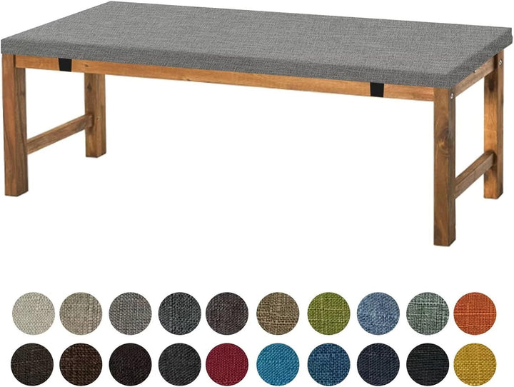 Aselbia Bankauflage Bankkissen Stuhlkissen 110 X 35 X 5CM ，Waschbar Abnehmbarem Gartenbankauflage Ba