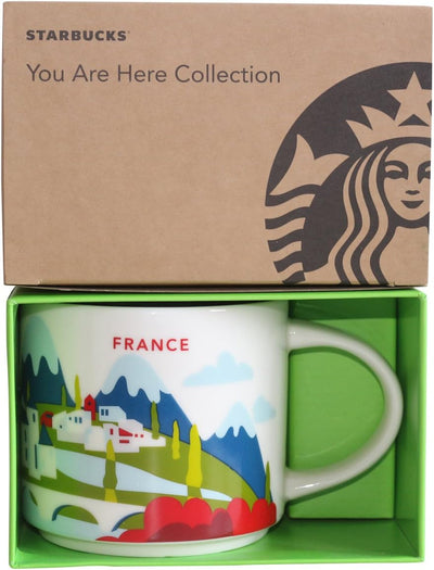 STARBUCKS Frankreich France Mug YAH You Are here Collection - 14 FL oz / 414 ml