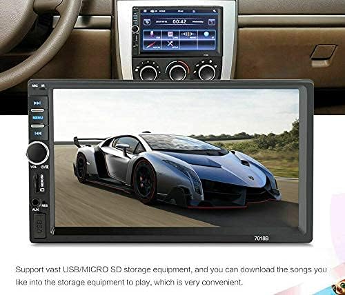 Riloer 7" Autoradio Stereo Touchscreen 2Din Bluetooth MP5 AUX