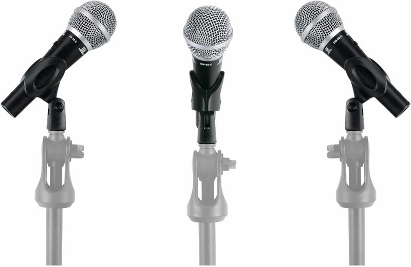 Pronomic DM-58-C Vocal Mikrofon 3er Set im Koffer - 3 dynamische Mikrofone mit Nieren-Charakteristik