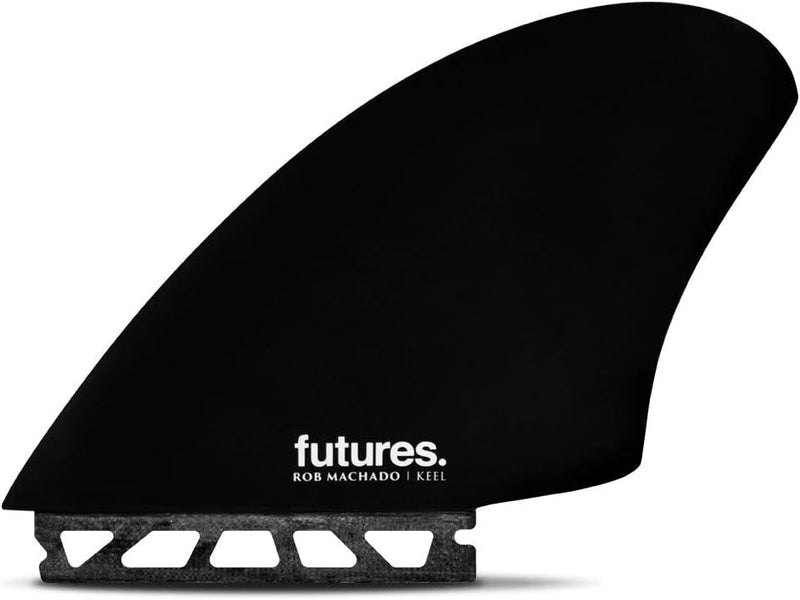 Futures Machado Honeycomb Keel Twin Fin Black Swirl Einheitsgrösse, Black Swirl Einheitsgrösse