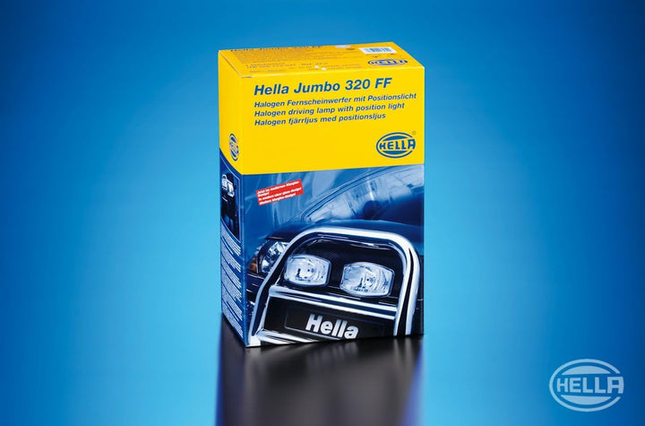 HELLA - Halogen-Fernscheinwerfer - Jumbo 320 - ECE-R7/E1 1655/ECE-R112 - 12/24V - 1FE 008 773-041 mi