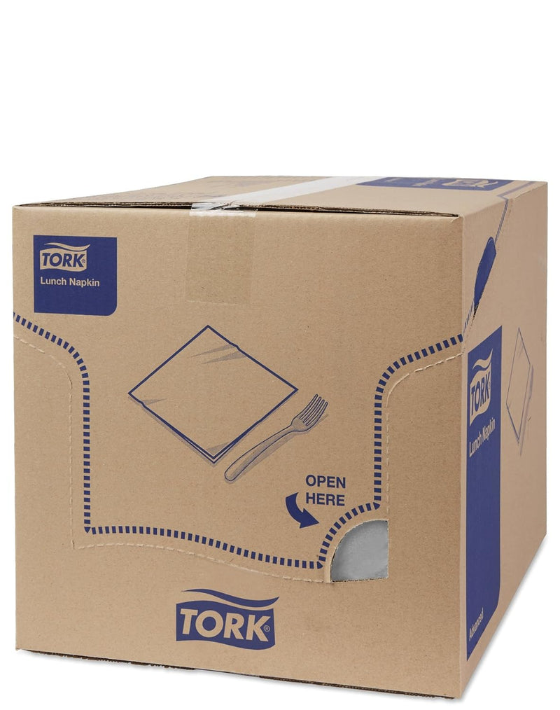 Tork 477869 Soft Lunchservietten Grau / 3lagige, saugfähige Papierservietten in Grau / Vielfältig ve