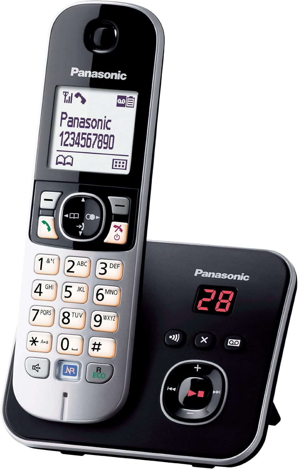 PANASONIC KX-TG6821 Sans Fil Répondeur Noir