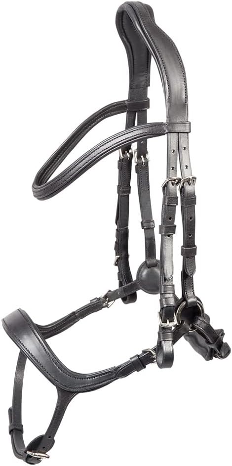 PFIFF 102689 anatomischer Trensenzaum 'Kalea', schwarz Pony Pony Schwarz, Pony Schwarz
