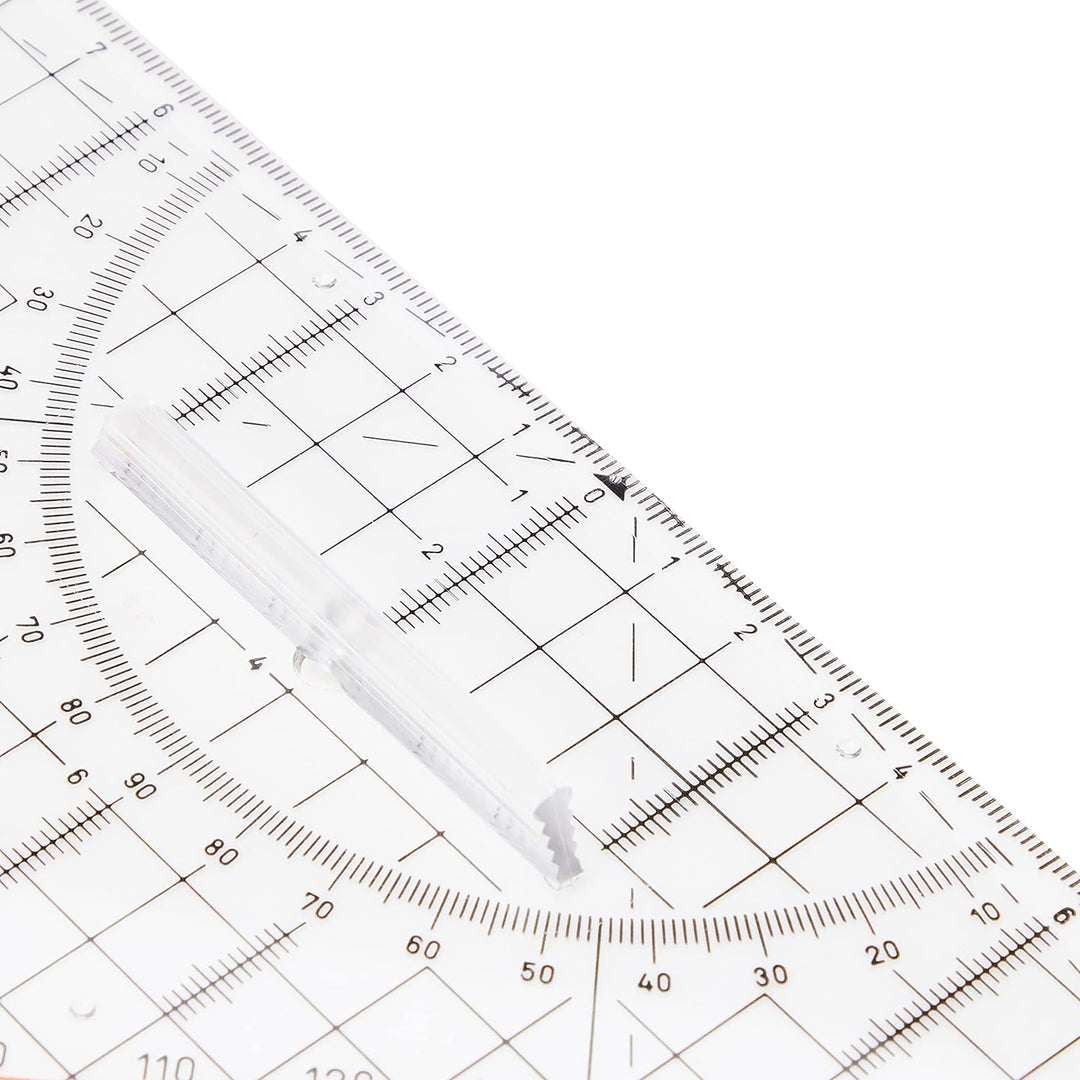 rOtring Profil-A4-Zeichenbrett & Centro-Geometrie-Dreieck mit Griff (gross, 23 cm)
