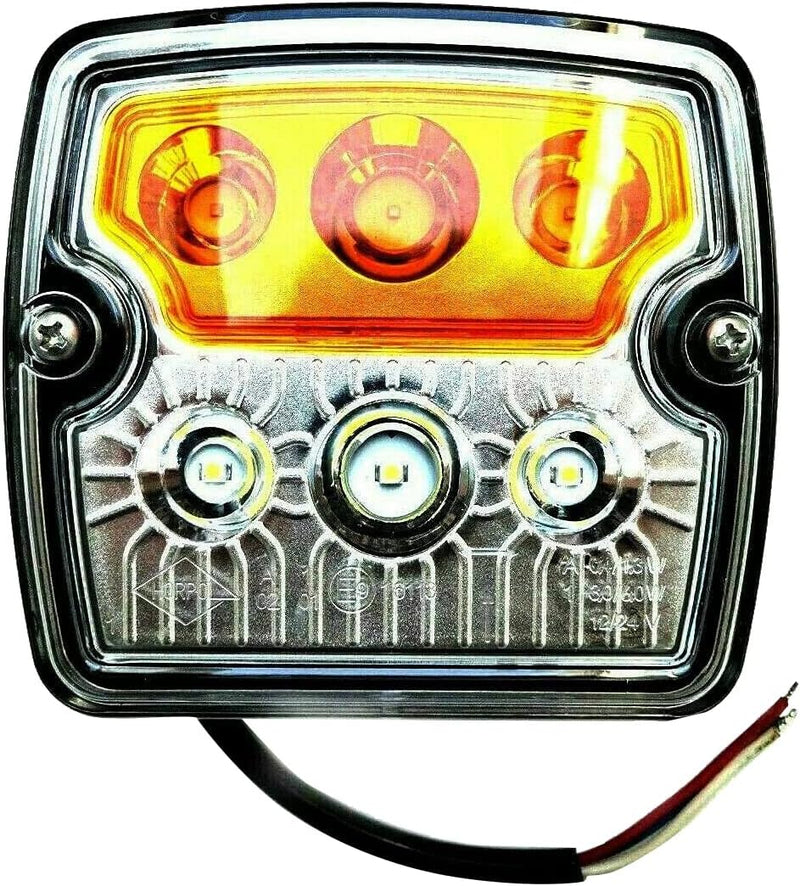 MelTruck® LED Blink-Positionsleuchte Standlicht Blinker 12/24V Anhänger, LKWs, PKWs, Wohnmobile, Woh