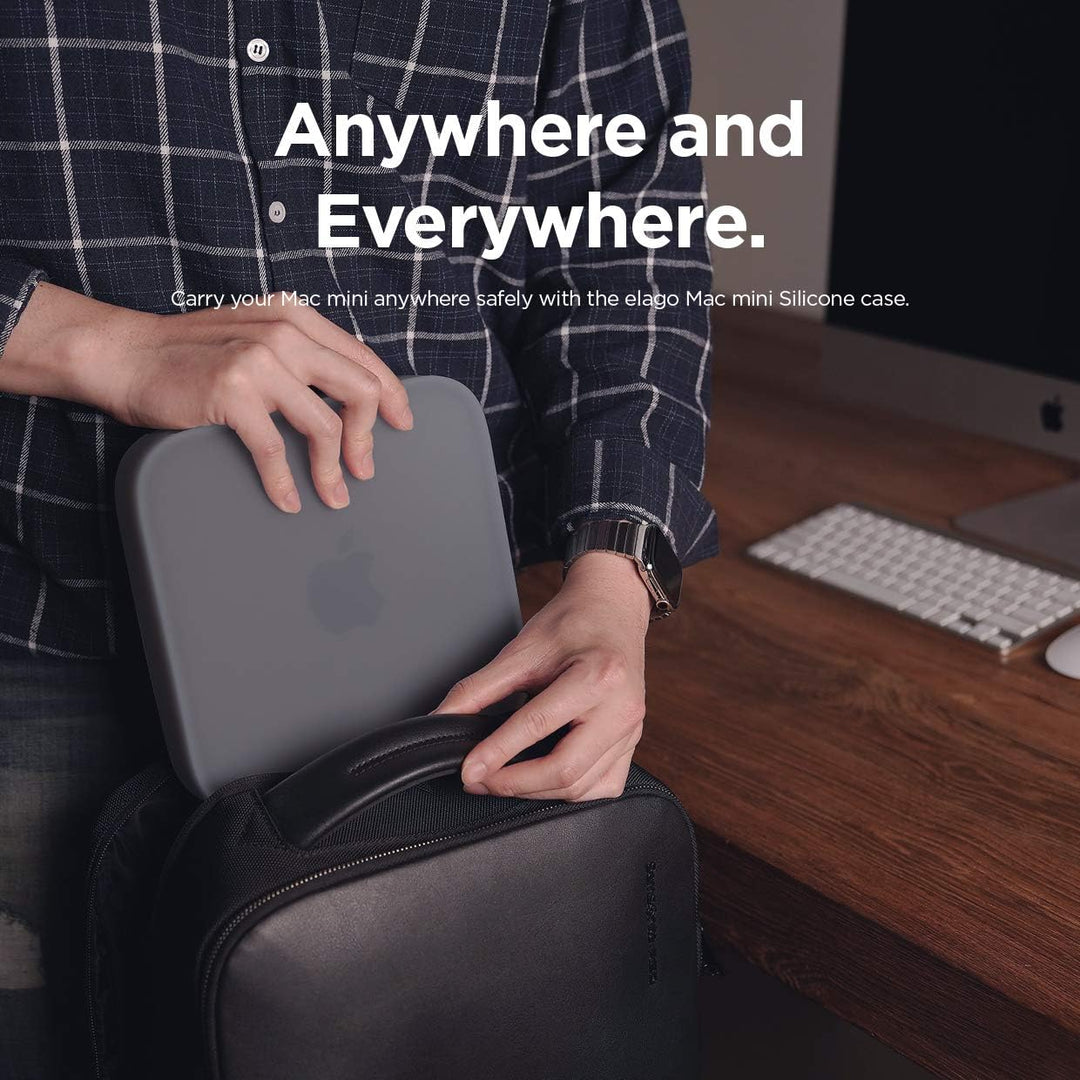 elago Silikonhülle Kompatibel mit Apple Mac Mini M2, M2 Pro [2023] Kompatibel mit Mac Mini M1 [2020]