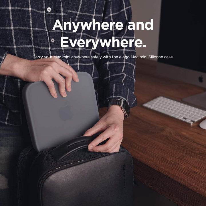 elago Silikonhülle Kompatibel mit Apple Mac Mini M2, M2 Pro [2023] Kompatibel mit Mac Mini M1 [2020]