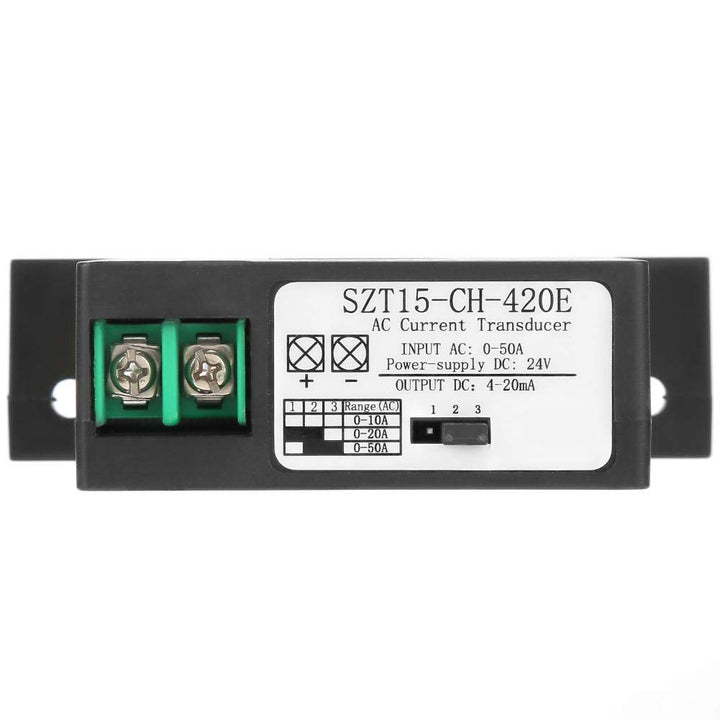 4-20mA Strommessumformer Ausgang Analoges Stromsignal Isolierter Hallsensor 0-50A Wechselstromwandle
