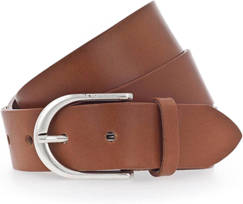 Vanzetti Classics 35mm Full Leather Belt W110 Cognac