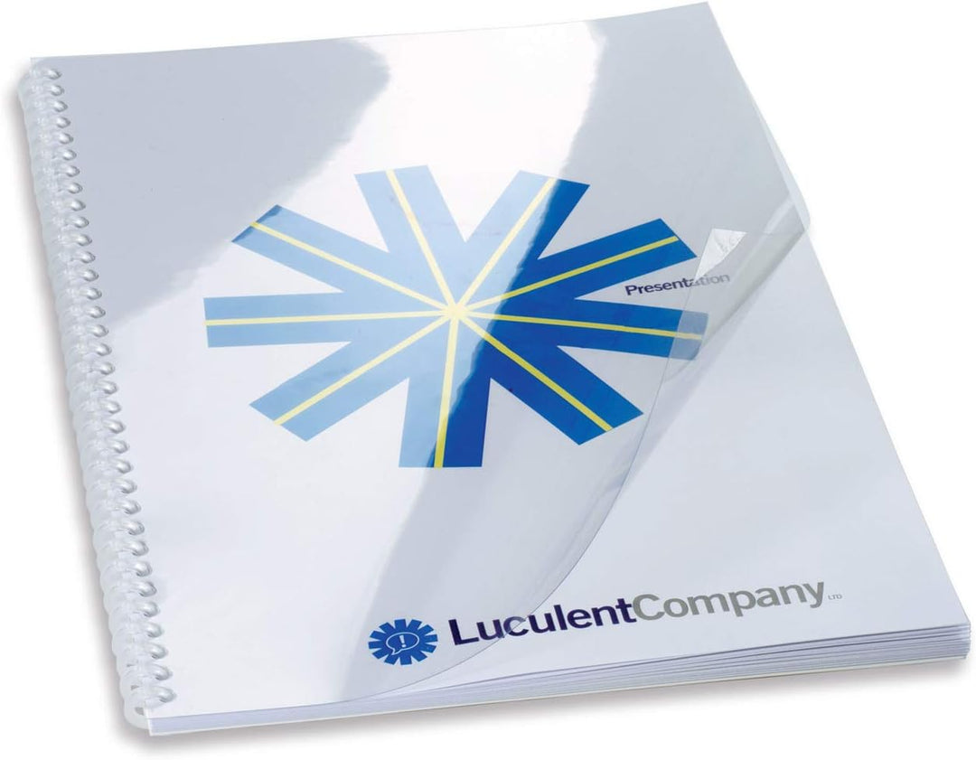 GBC HiClear Abdeckfolien (240 Mikrometer, A3, kristallklar) 100 Stück transparent, 240 Mikrometer, A