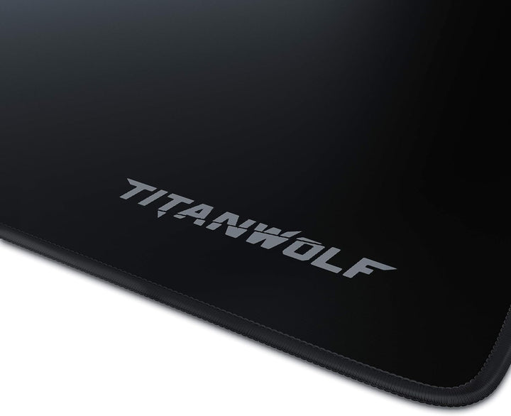 Titanwolf- Übergrösse Mauspad Gaming Titanwolf 1200x600mm XXXL Mousepad gross mit Motiv Tischunterla