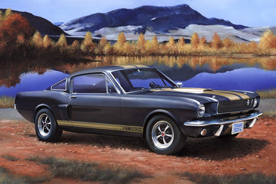 Revell Revell_07242 Modellbausatz Auto 1:24 - Shelby Mustang GT 350 H im Massstab 1:24, Level 4, ori