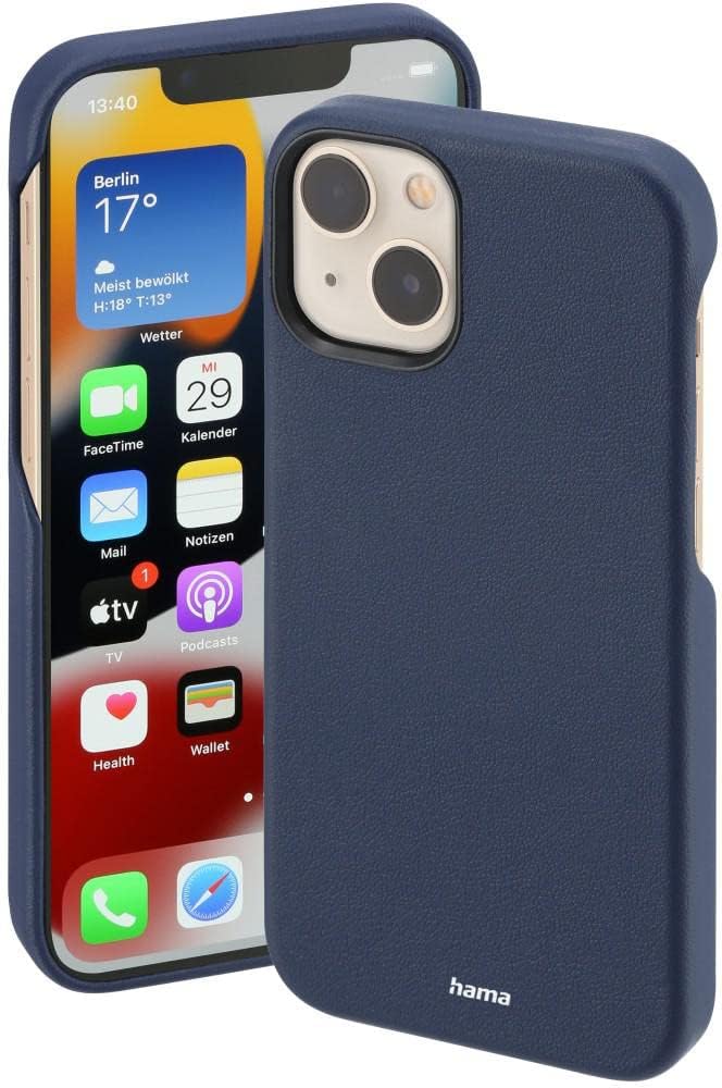Hama Hülle für Apple iPhone 13 Mini kompatibel mit MagSafe (Magnetische Hülle für induktives Laden,
