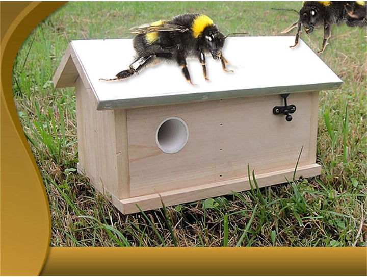 Melko Hummel Hummelhaus Hummelkasten Hummelnistkasten Nistkasten Insektenhaus Haus Insektenhotel XXL