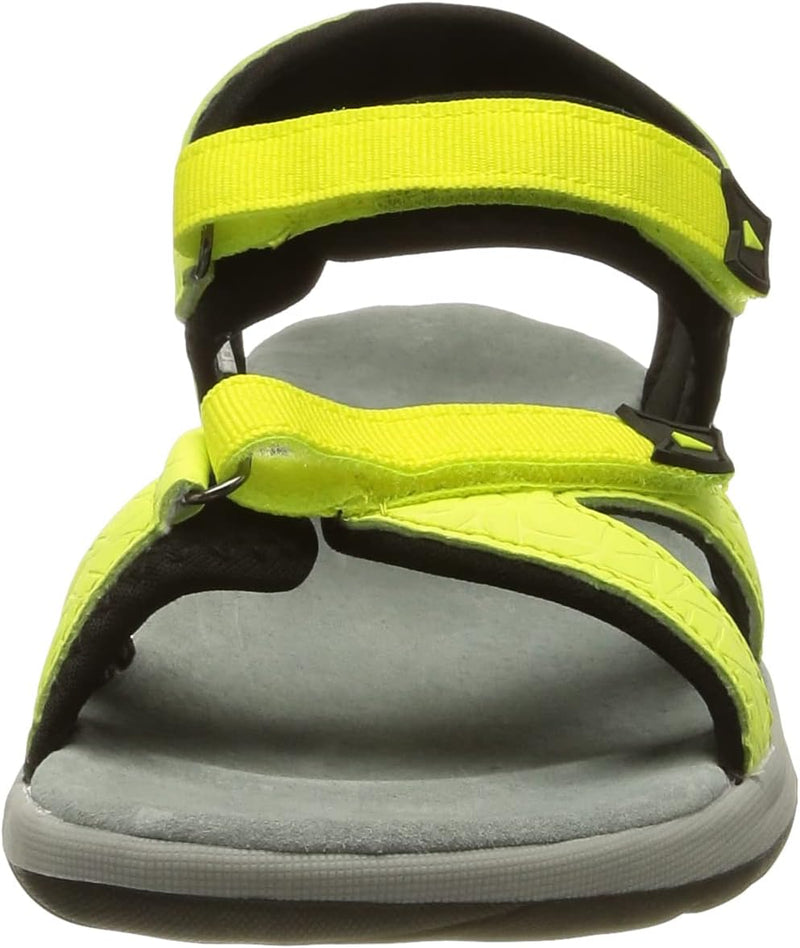 CMP Damen Adib Wmn Hiking Sport Sandal 38 EU Citric Nero, 38 EU Citric Nero