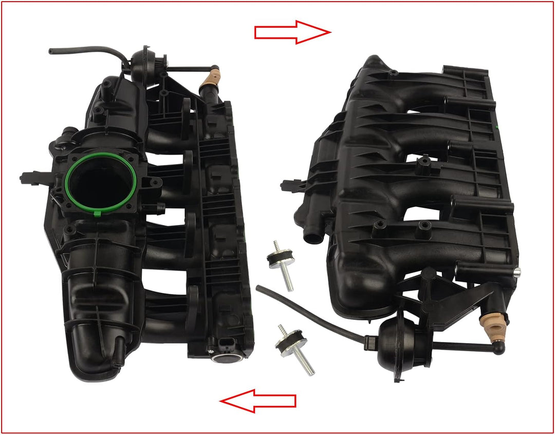 Flynsu Ansaugbrücke Ansaugkrümmer für A3 TT Leon Toledo Golf Superb Octavia 06J198211 06J133201L 1.8