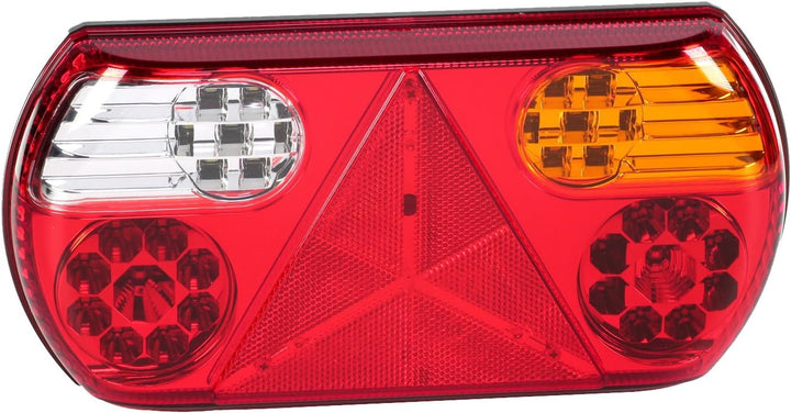 HELLA - Heckleuchte - Valuefit - LED - 24V - Anbau/geschraubt - Lichtscheibenfarbe: mehrfarbig - Ste