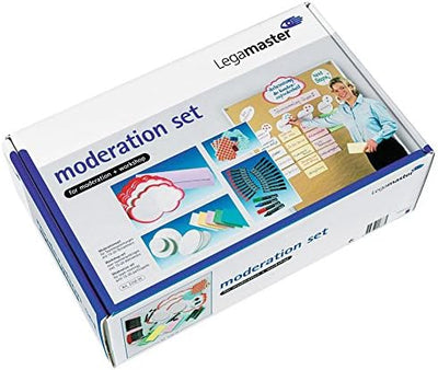 Legamaster 7-225000 Moderationsset mit Moderationszubehör Komplett, Komplett
