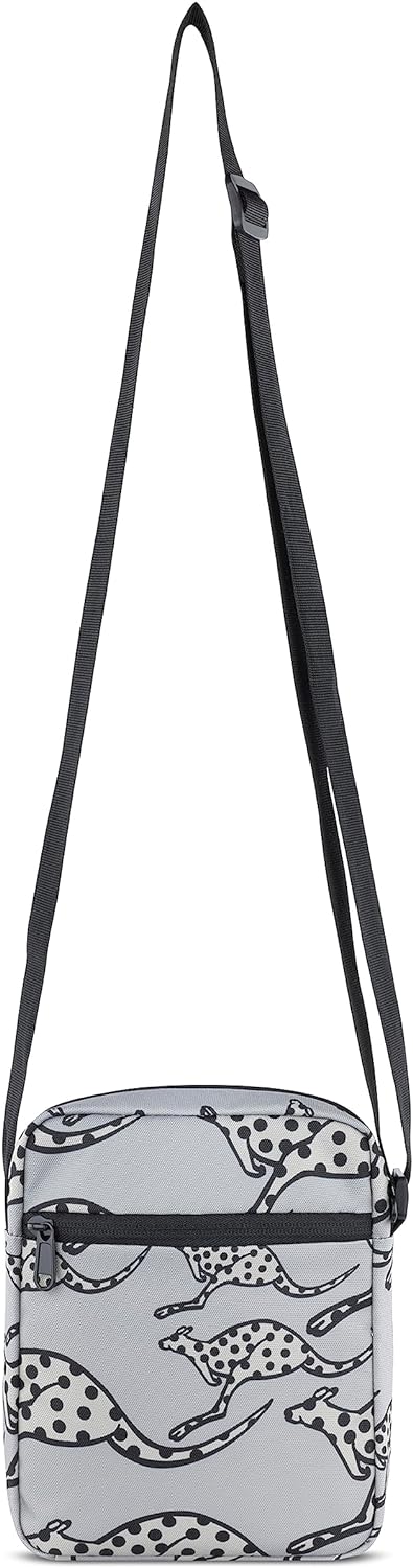 Chiemsee Jump N Fly kleine Schultertasche aus RPET - Umhängetasche, Kuriertasche Grau, Grau