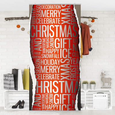 Bilderwelten Raumteiler Christmas Surprise 250x120cm ohne Halterung 250x120cm without hanger, 250x12