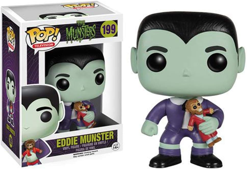 Funko The Munsters - Eddie Munster POP - TV - Vinylfigur 199 - Sammelfigur