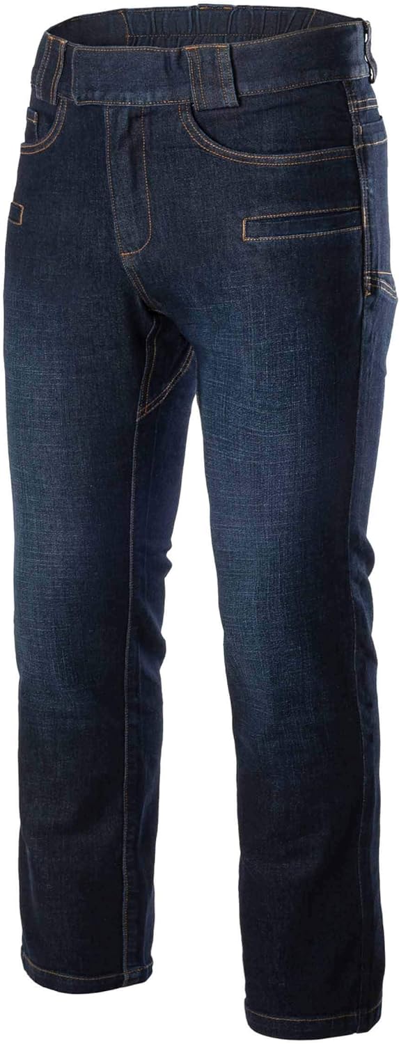 Helikon-Tex Greyman Tactical Jeans Slim - Denim Mid - Dark Blue M-XL Dark Blue, M-XL Dark Blue