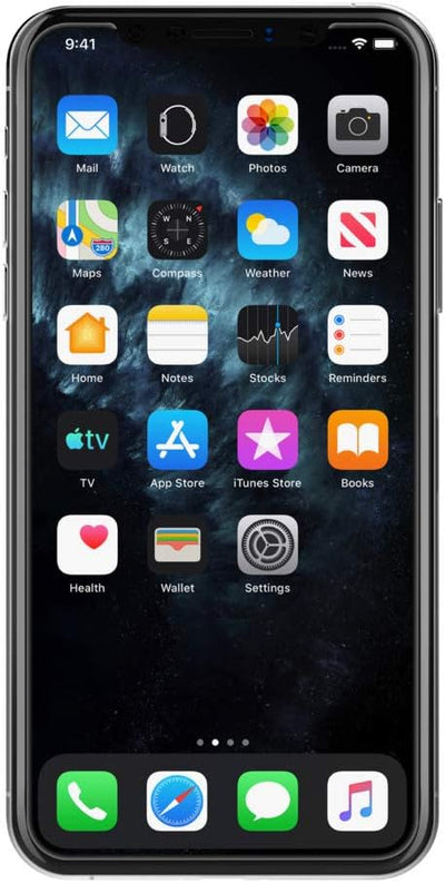 Belkin Schutzfolien F8W944zzBLK Vollflächig Premium (schwarz) Premium gehärtetes Glas mit vollständi