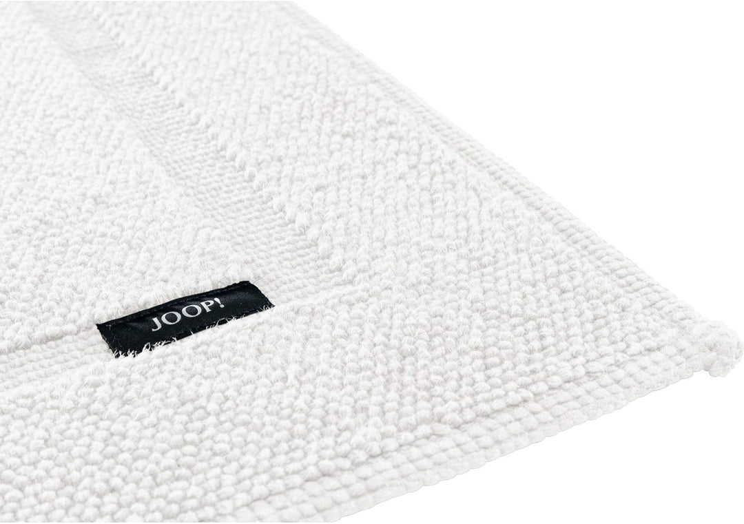 Joop! Badteppich Pearl weiss Grösse 60x90 cm