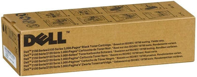 Dell 2150cn/cdn & 2155cn/cdn High Capacity Black Toner - Kit ca. 3.000 Seiten Schwarz XL, 3.000 Seit