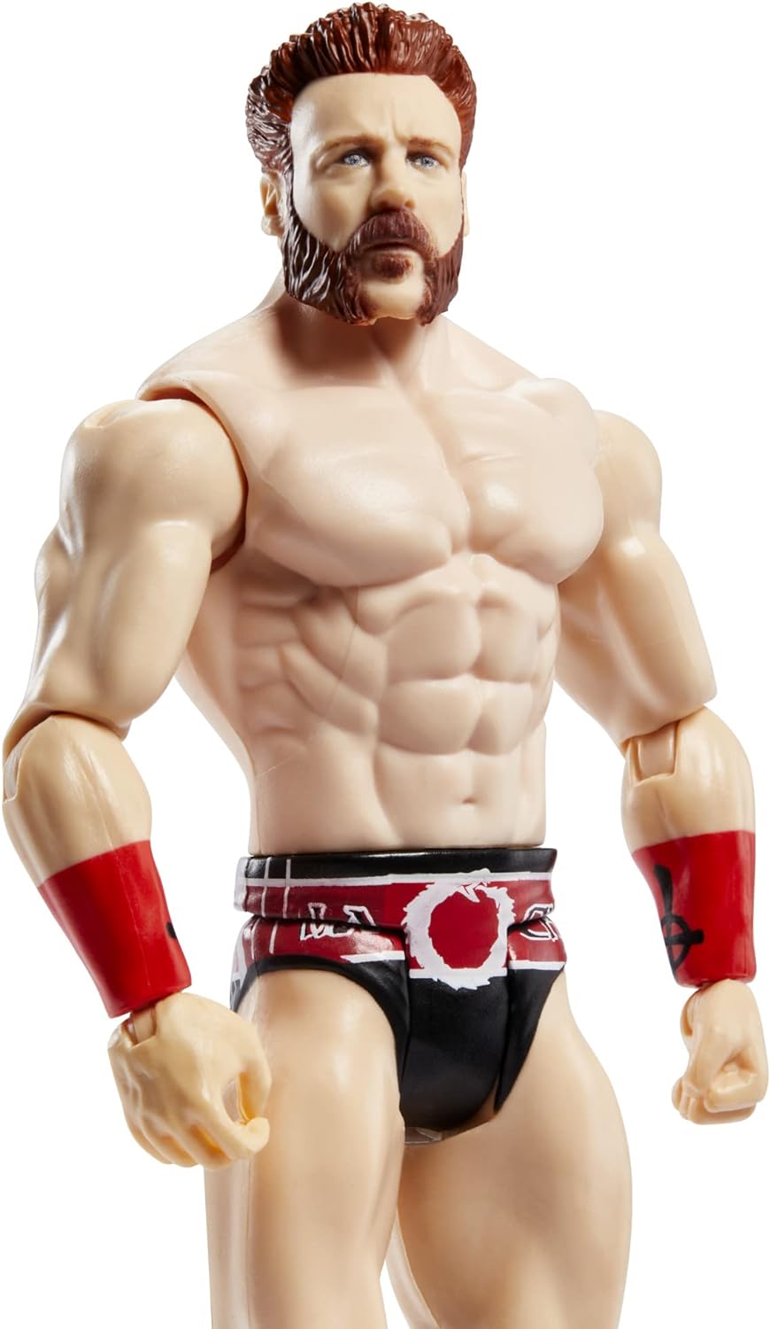 WWE HDD77 - WrestleMania Sheamus Actionfigur, bewegliches 15-cm-Sammlerstück, Spielzeug Geschenk für