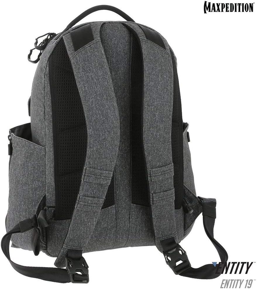 Maxpedition Entity 19 CCW-Enabled Backpack 19L, Charcoal