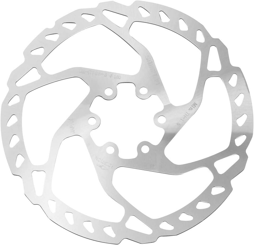 Shimano Unisex – Erwachsene SM-RT66 Bremsscheibe, Silber, 220 mm