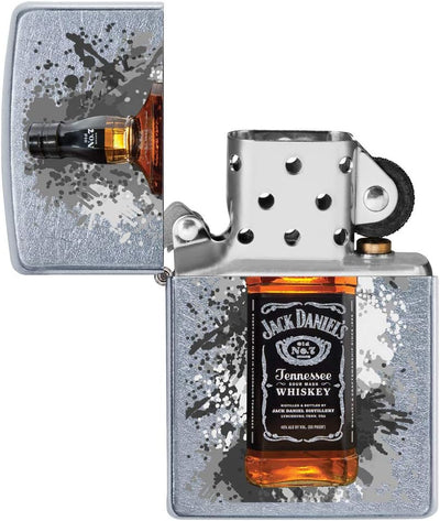 Feuerzeug Jack Daniels Street Chrome, Street Chrome