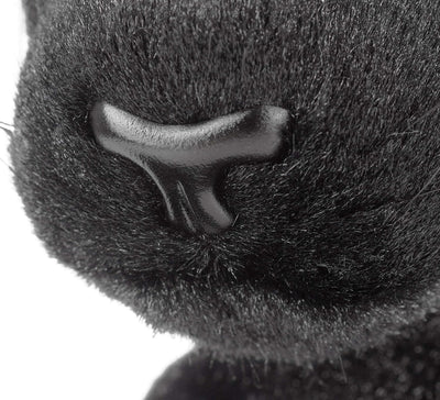 BRUBAKER Panther Plüschtier 45 cm liegend - Stofftier Kuscheltier - Raubkatze Schwarz