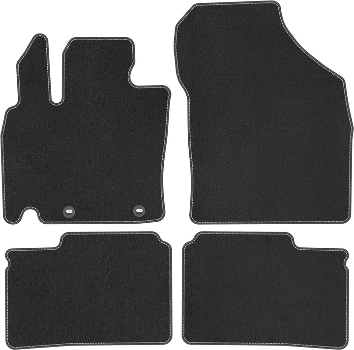 TEXER Textil Fussmatten Passend für Suzuki Ignis III Bj. 2016- Premium